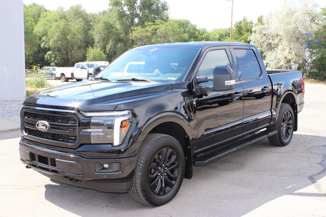 Black 2025 Ford F-150 Pickup Truck Four-Wheel Drive Automatic