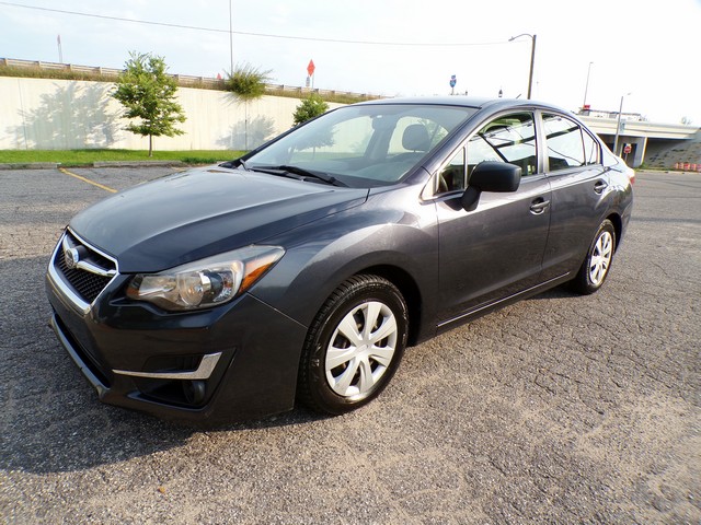 Gray 2015 Subaru Impreza Sedan All-Wheel Drive Automatic