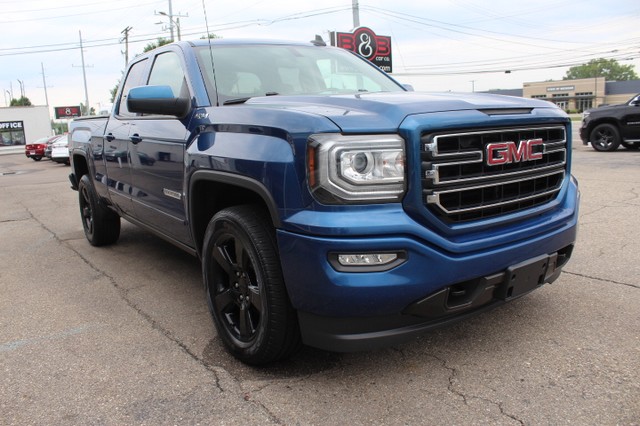 Blue 2017 GMC Sierra 1500 Pickup Truck Four-Wheel Drive Automatic