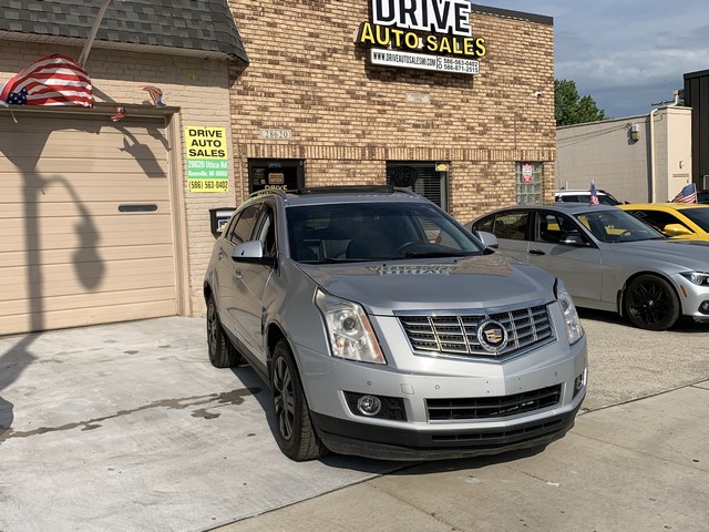 Silver 2013 Cadillac SRX SUV / Crossover All-Wheel Drive Automatic