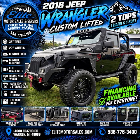 2016 JEEP WRANGLER Sahara