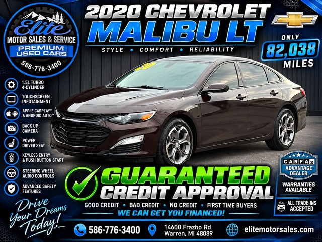 2020 CHEVROLET MALIBU LT (1LT)