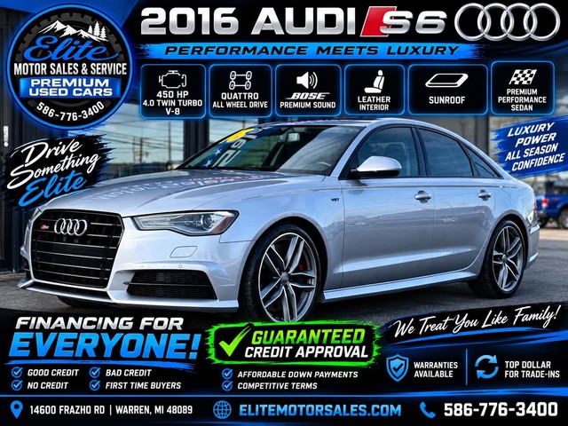 2016 AUDI S6 quattro Premium Plus